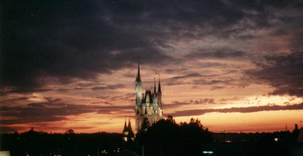 Magic Kingdom Sunset
