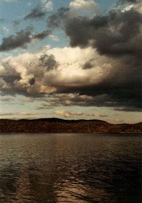 Clouds at Piseco Lake