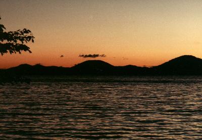 Sunrise at Piseco Lake